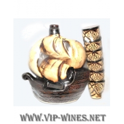 10d-Сервиз за вино и ракия "Кораб" 10d-Сервиз за вино и ракия "Кораб"